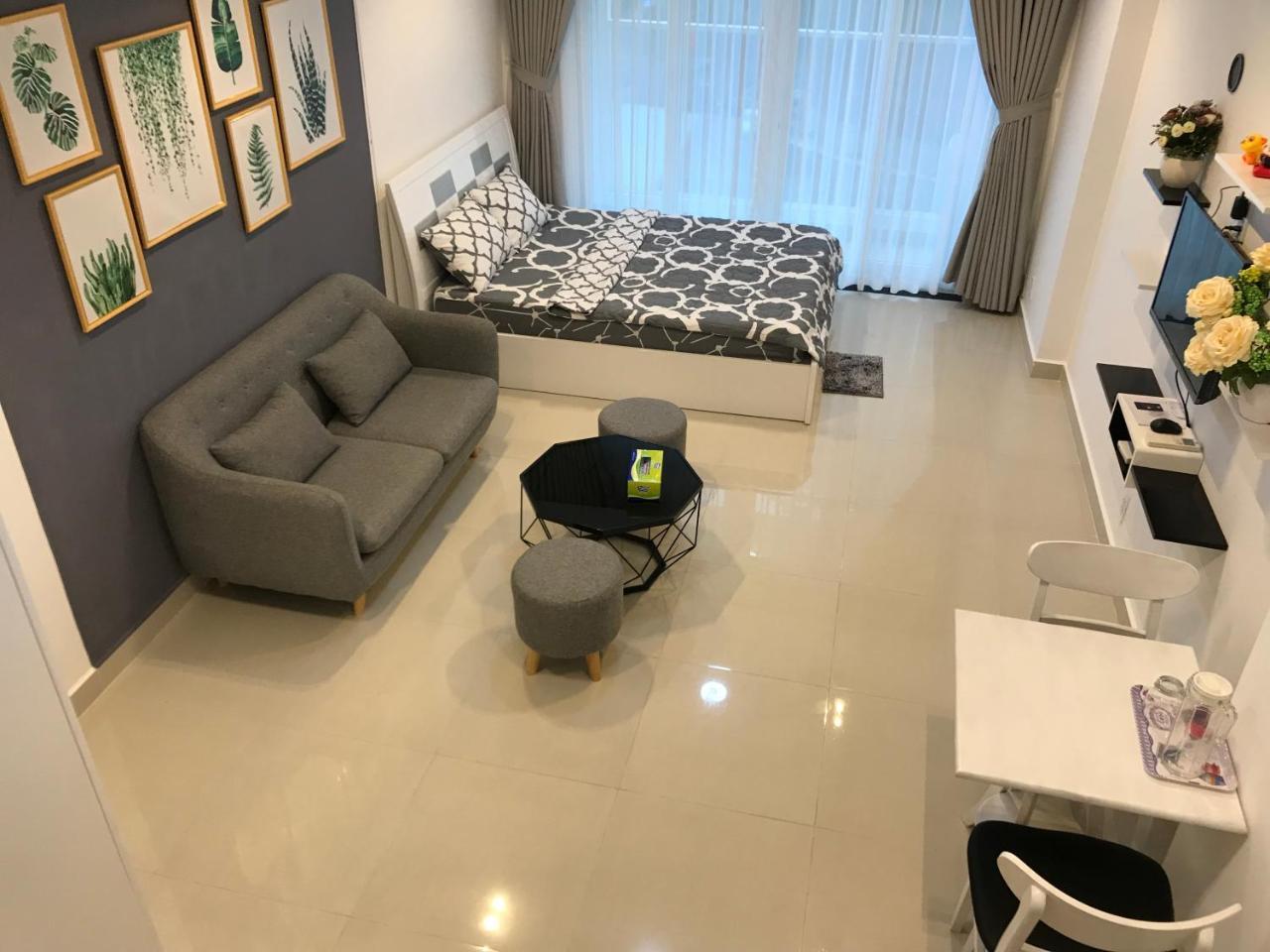 Lejlighed på 40 m² i Tân Bình-distriktet med 1 værelse og 1 private badeværelser Ho Chi Minh-Byen Eksteriør billede