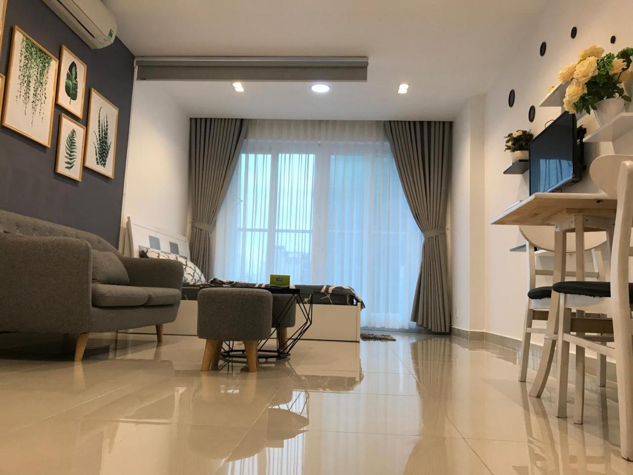 Lejlighed på 40 m² i Tân Bình-distriktet med 1 værelse og 1 private badeværelser Ho Chi Minh-Byen Eksteriør billede